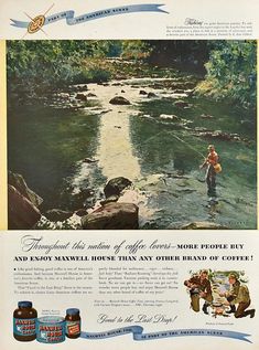 1947 Maxwell House Coffee ad | #retroreveries