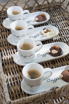 coffee and cookies..