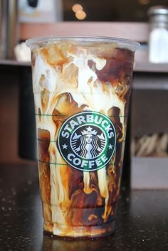 Iced Coffee with sho